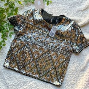 Forever21 sequin top